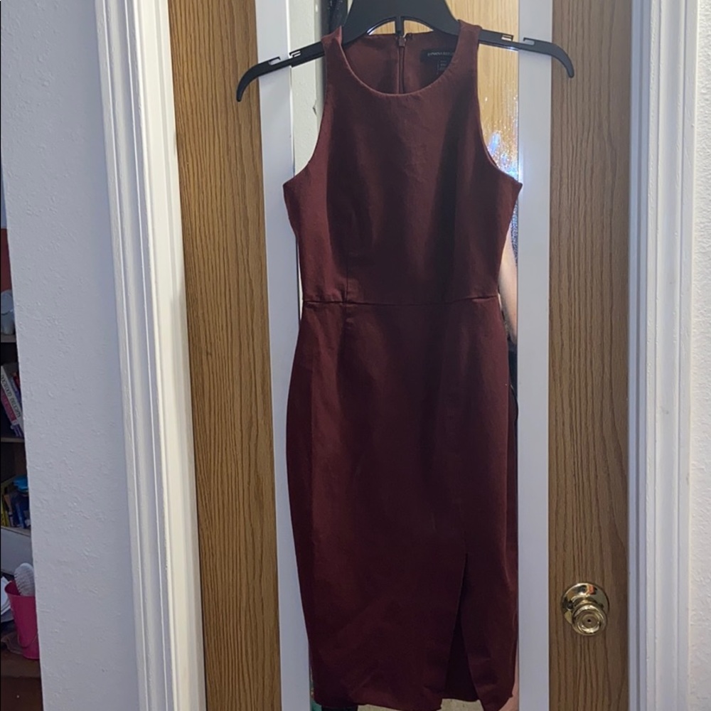 Maroon Dress